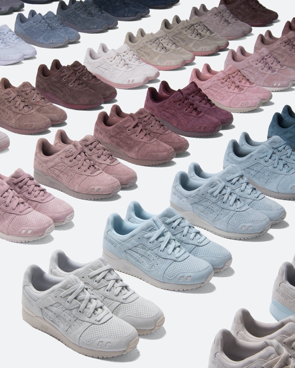 ASICS x KITH Ronnie Fieg ☆ Gel-Lyte 3 Remastered ‘07 Blush ASICS Gel-Lyte III 07 KITH Remastered Invitation Only Ronnie
