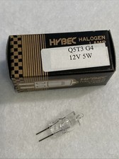 HYBEC Lot of 10 Halogen Lamp Q5T3 G4 12v 5w Original Biochemical Bulb New in Box
