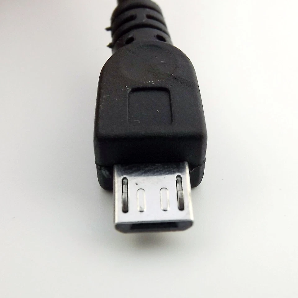 1FT Micro USB 2.0 Male To Micro 5 Pin B Male Data Charge Converter Adapter Cable - Image 4 of 4