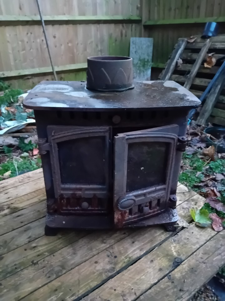 🔥🪵 Hunter Herald 5 MultiFuel Stove log burner wood burner 🪵🔥 eBay