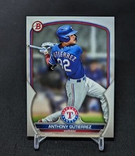 Anthony Gutierrez Prospect Rookie Card 2023 Bowman Base #BP-85 Texas Rangers