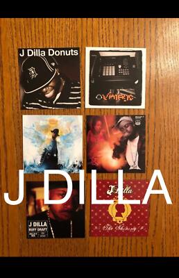 J Dilla fridge magnets Donuts beats classic hip hop rap dj Detroit