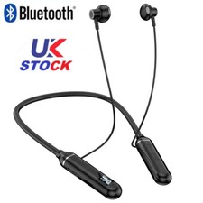 Cuffie Bluetooth collare wireless microfono auricolari stereo auricolari