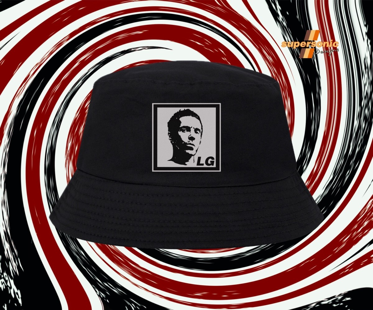 Liam Gallagher LG silhouette bucket hat PREMIUM QUALITY COTTON