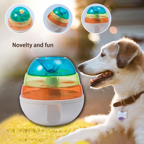 Dog Treat Tower Detachable Slow Feeder Dog Puppy Leaky Ball Multi