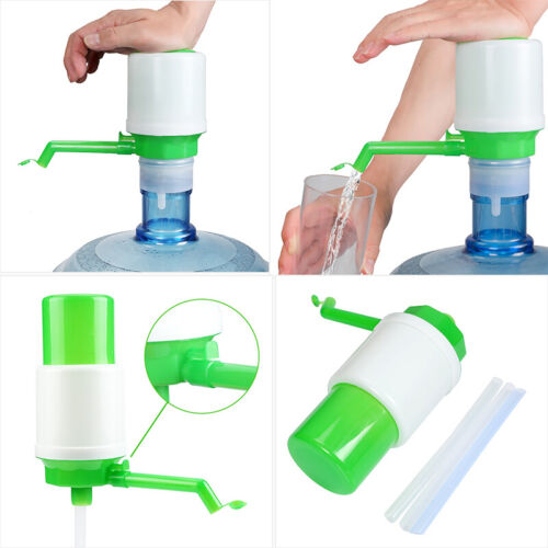 Bomba de mano de 5 y 6 galones para jarra de botella de agua grifo manual para beber grifo camping - Imagen 27 de 29