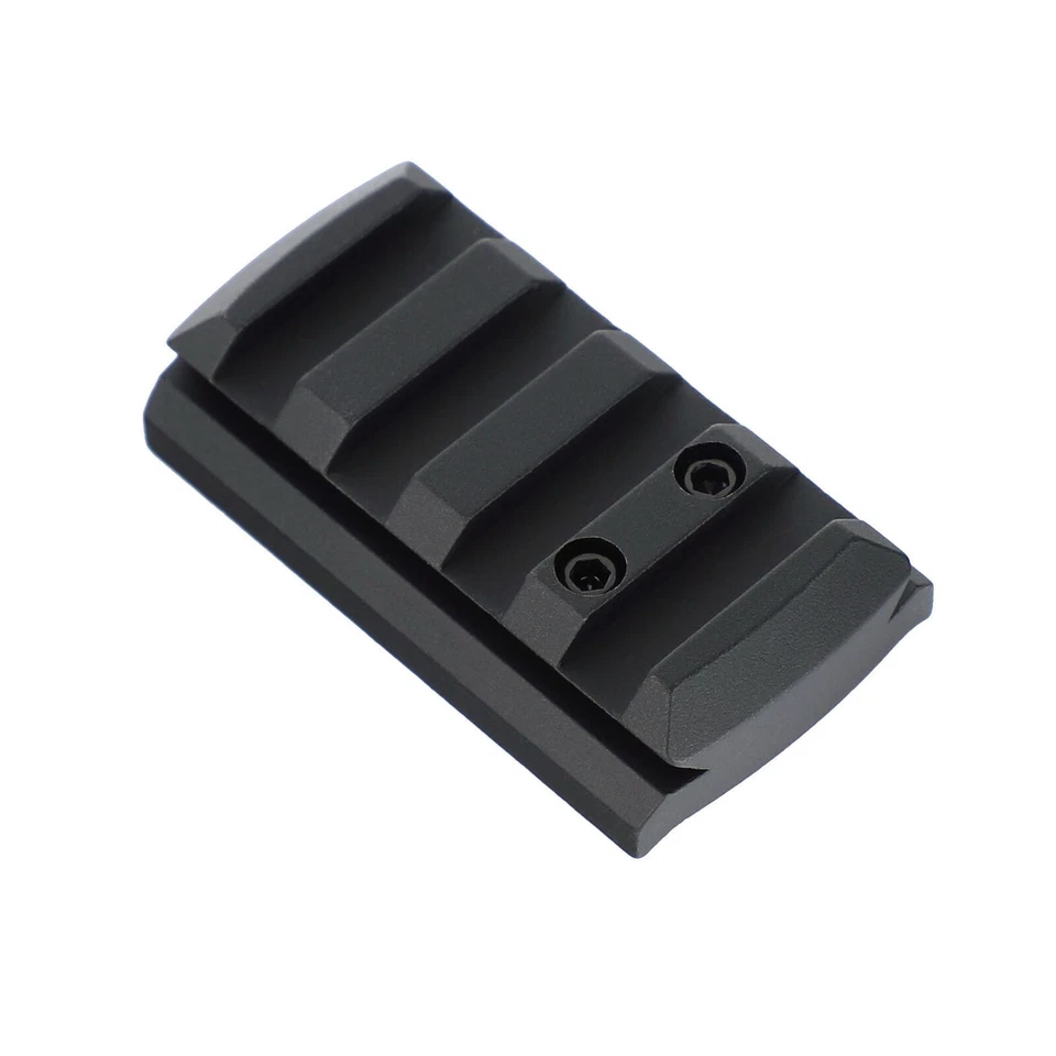 4 Slots Sight Mount Plate 20mm Picatinny Rail Adapter Base For Glock Accessories - Image 2 of 4