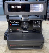Polaroid 600 One Step Close Up Instant Camera Untested/AS-IS 