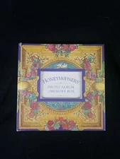 Honeymooners' Photo Album With Memory Box 1998 Peter Pauper Press Small Tear