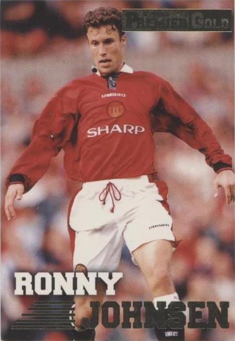 2002 Upper Deck Manchester United Legends - Ronny Johnsen #65 for
