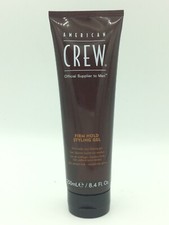 American Crew Firm Hold Styling Gel Tube 8.4 Oz New Free Shipping