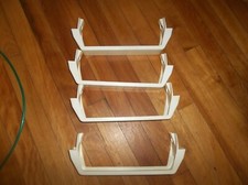 KENMORE / WHIRLPOOL REFRIGERATOR FREEZER DOOR SET OF 4 SHELF RAILS /BINS 2309718