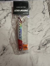1PC Metal Jig Slow Jigging 100g Saltwater Fishing Lure Hard Bait Hook