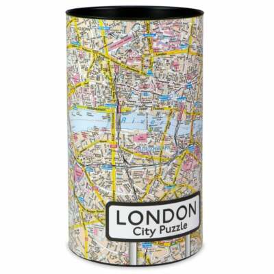 London City Straßenkarte Puzzle 500 Teile 48 x 36 cm - schwer - Geschenk