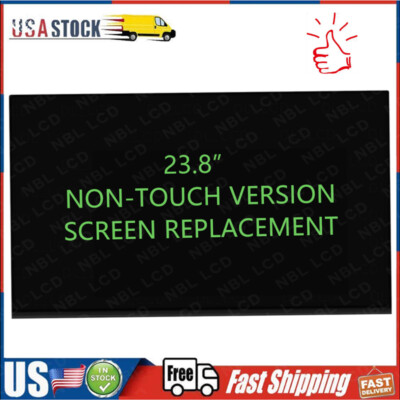 For HP AIO L01814-L72 23.8'' FHD LED LCD Non-Touch Screen Replacement Display