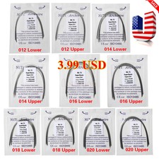 10pcs DENT Dental Orthodontic Super Elastic Niti Arch Wire Round Ovoid Form 3.35