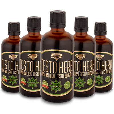 Fenugreek extract liquid Testosterone High Potency Supplement Libido 5 x 100ml