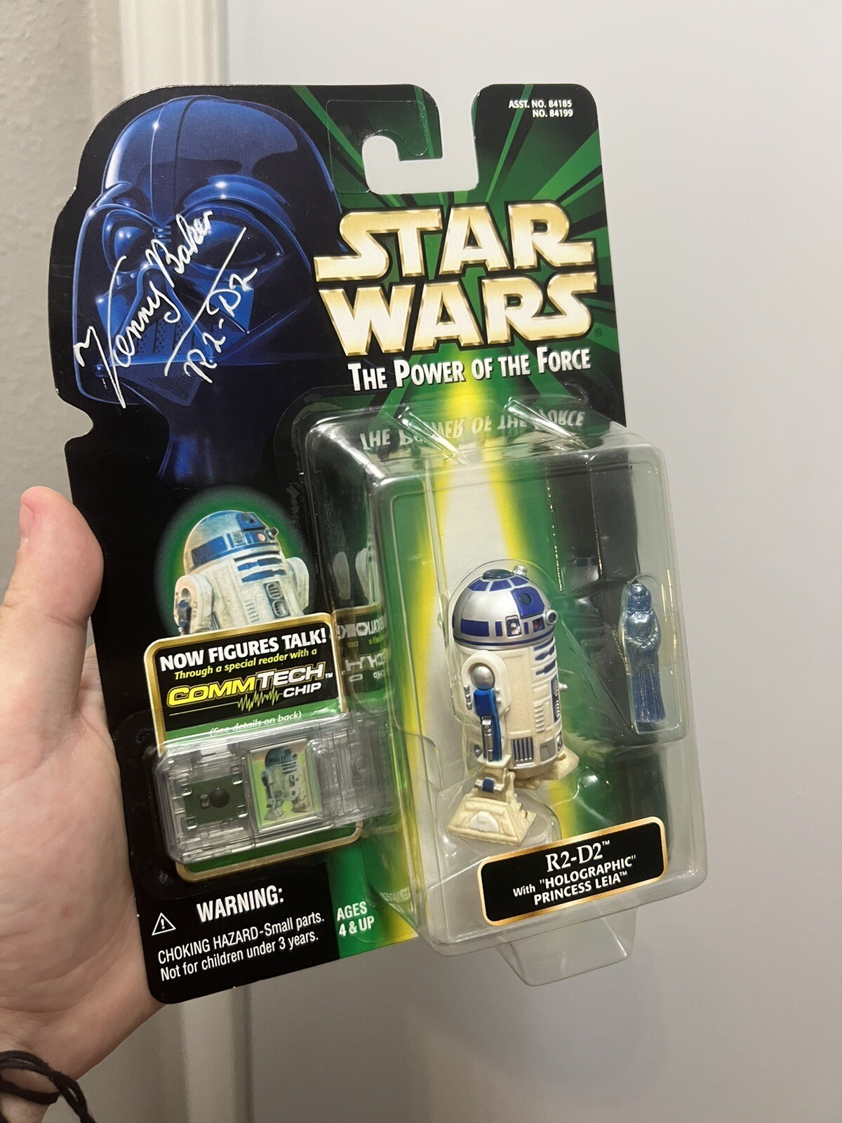 Kenny Baker Signed AUTOGRAPHED R2D2 Star Wars POTF2 JPN comm tech figure PSA/DNA