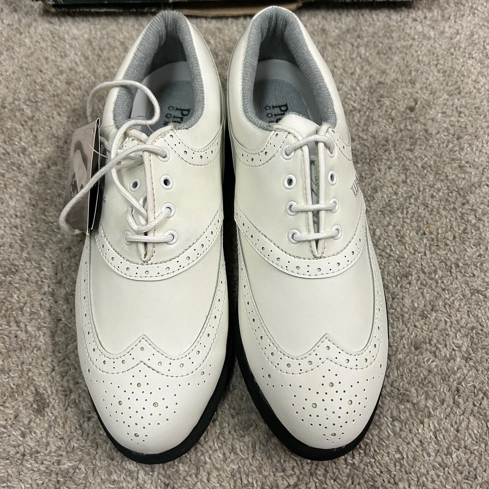 Zapatos de golf Wilson Pro Staff Contour para mujer picos de metal talla 8,5 nuevos con defectos Foto 2 de 4