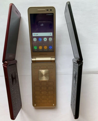 Samsung Galaxy Folder 2 SM-G1650 16G Android Dual SIM 4G LTE Flip Phone OPEN BOX - Picture 5 of 29