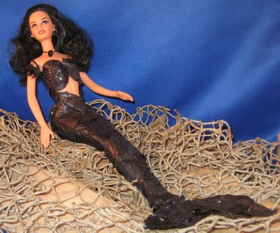 black barbie mermaid