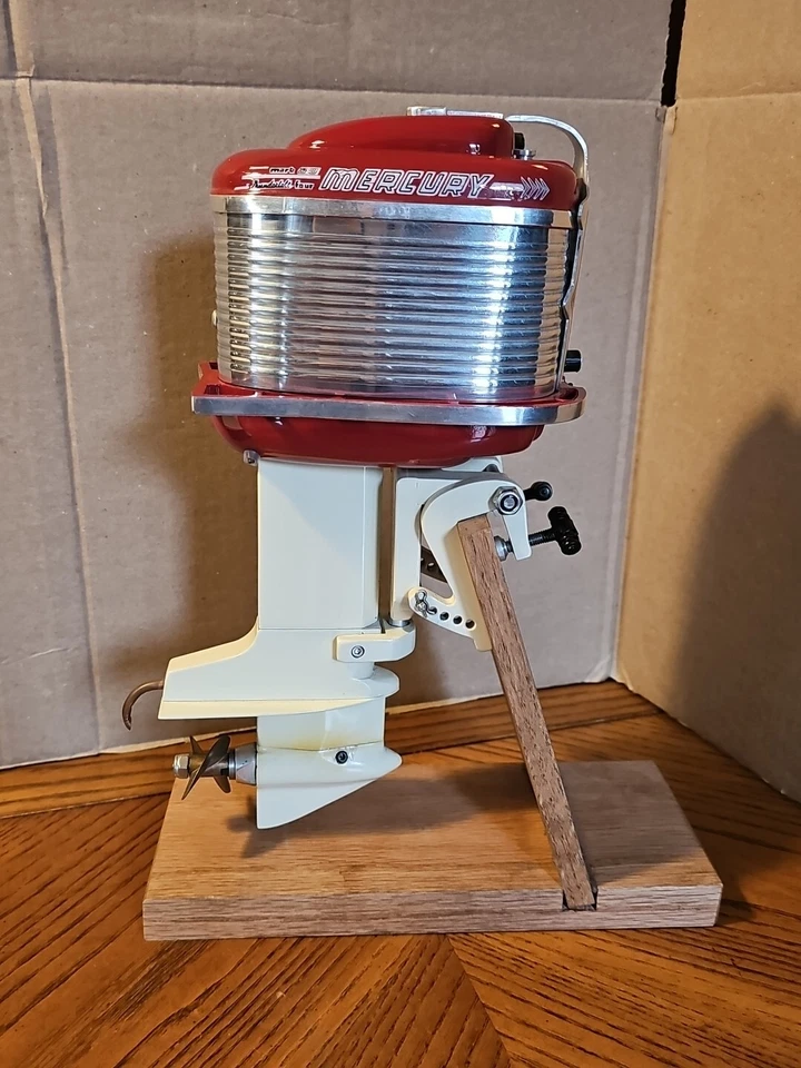 1:4 Scale Mercury Mark 58 Outboard Motor Brushless RC 1 of 4 Scratch Built - Image 3 of 4