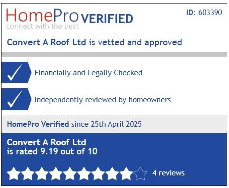 4m x 4m Tiled Conservatory Roof Conversions 12 months 0% finance available - Image 3 of 4