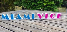 Logo Miami Vice, 40cm