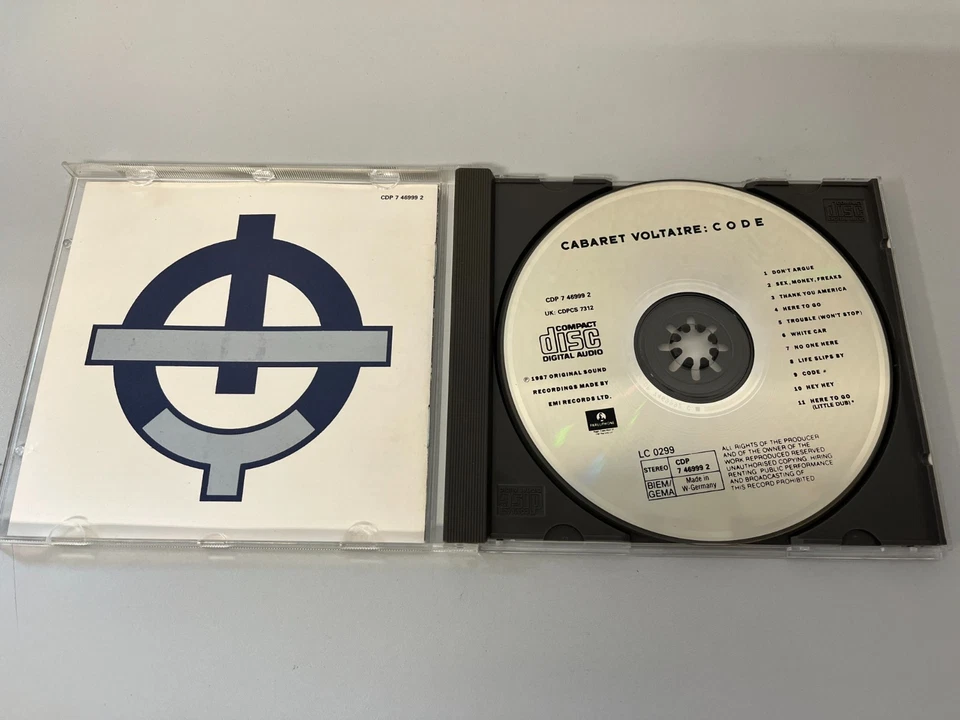 Cabaret Voltaire – Code - rare CD © 1987 - Bild 2 von 3