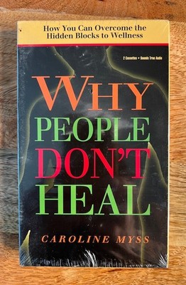 Why People Dont Heal By Caroline Myss Audio Cassette Sealed,Sounds True Audio