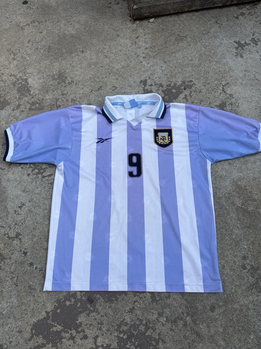 Preços baixos em Equipe Nacional Reebok Argentina Azul Roupas e