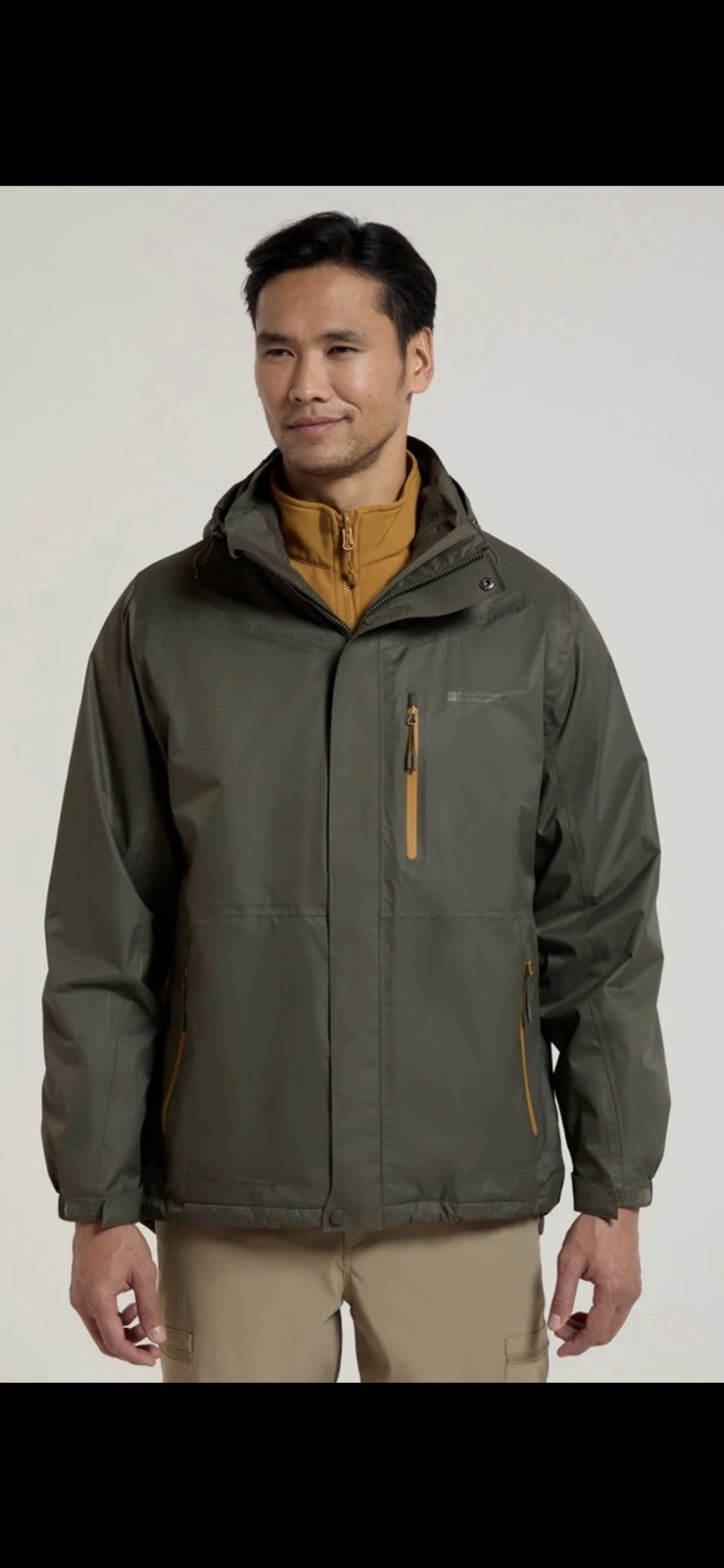 New Tagged Men’s Mountain Warehouse Extreme 3 In 1 Jacket image 5