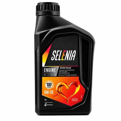 1L Original Petronas Selenia Motor Oil 0W20 ECO2 Euro 6D 9.55535-DM1 ACEA 5