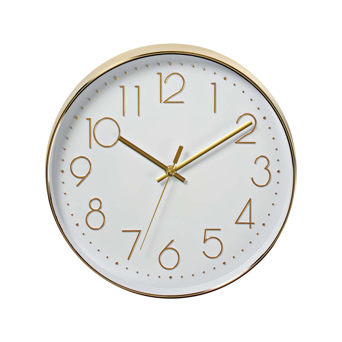 Horloge murale lisible Nedis 30cm pour ne plus rater l'heure chez soi