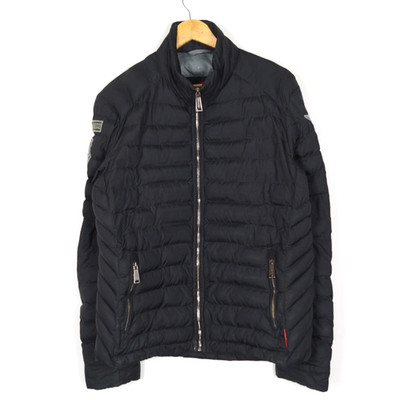 DSQUARED2 Damen Steppjacke Gr. L schwarz Daunenfüllung durchgehender Reißvers...