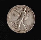 1940S WALKING LIBERTY HALF   90% SILVER