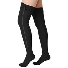 Thigh High Zipper Compression Socks 20-30 Mmhg Zipper Compression Stockings Thig