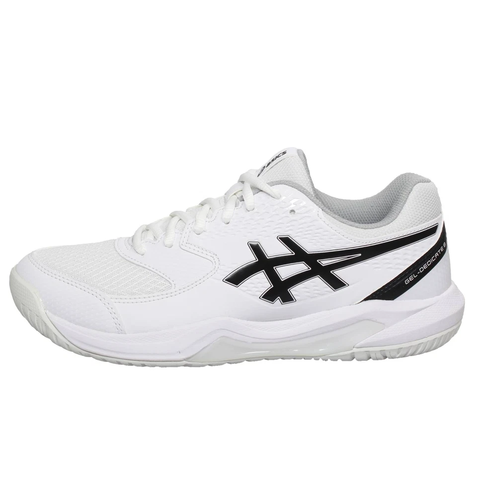 Asics Gel Dedicate 8 Bianco - Uomo Scarpe Sport Padel - Immagine 3 di 3