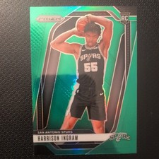 2024-25 Panini Prizm Harrison Ingram Green Parallel Rookie Card #254