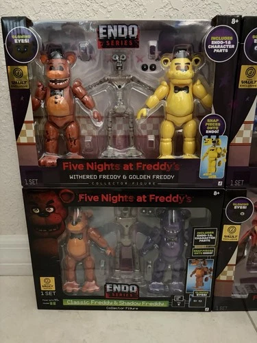 Five Nights at Freddy’s FNAF Jazwares Endo Series VAULT EXCLUSIVES Lot Of 4 image 4