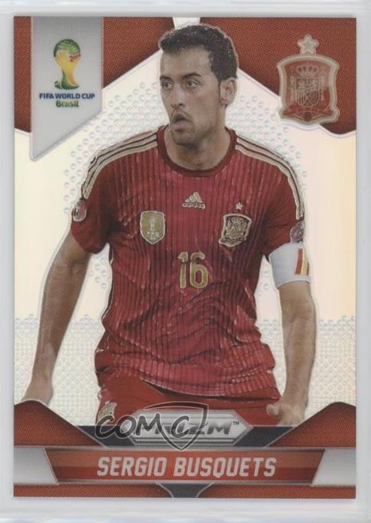 2014 Panini Prizm World Cup Silver Prizm Sergio Busquets #174