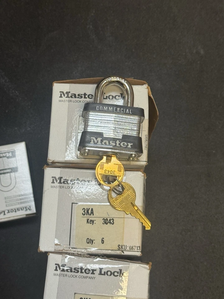 Master Lock 3ka3043 Sold in boxes of 6 - Image 2 of 2