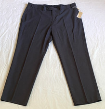 MICHAEL Kors Slacks/Pants Mens 40x30 MITSP Grey Flat Front Straight Leg NWT
