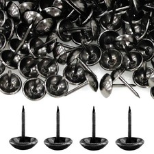 500 PCS 17x11mm Black Metal Upholstery Tacks Decorative Furniture Nails Pins