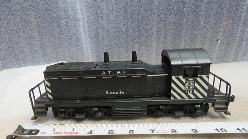 LIONEL POSTWAR O 616 SANTA FE SWITCHER W/ BELL   633554