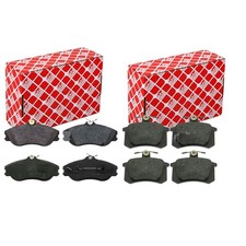 FEBI BREMSBELÄGE VORNE+HINTEN passend für Audi 80 B4 8C2 8C5