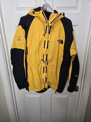 Vintage 90s The North Face Summit Series Gore-Tex XCR Jacket Size M Yellow Black
