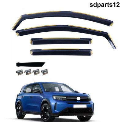 Windabweiser Getönt Regenabweiser Passend Für Opel Frontera ab 2024 /4-Tlg