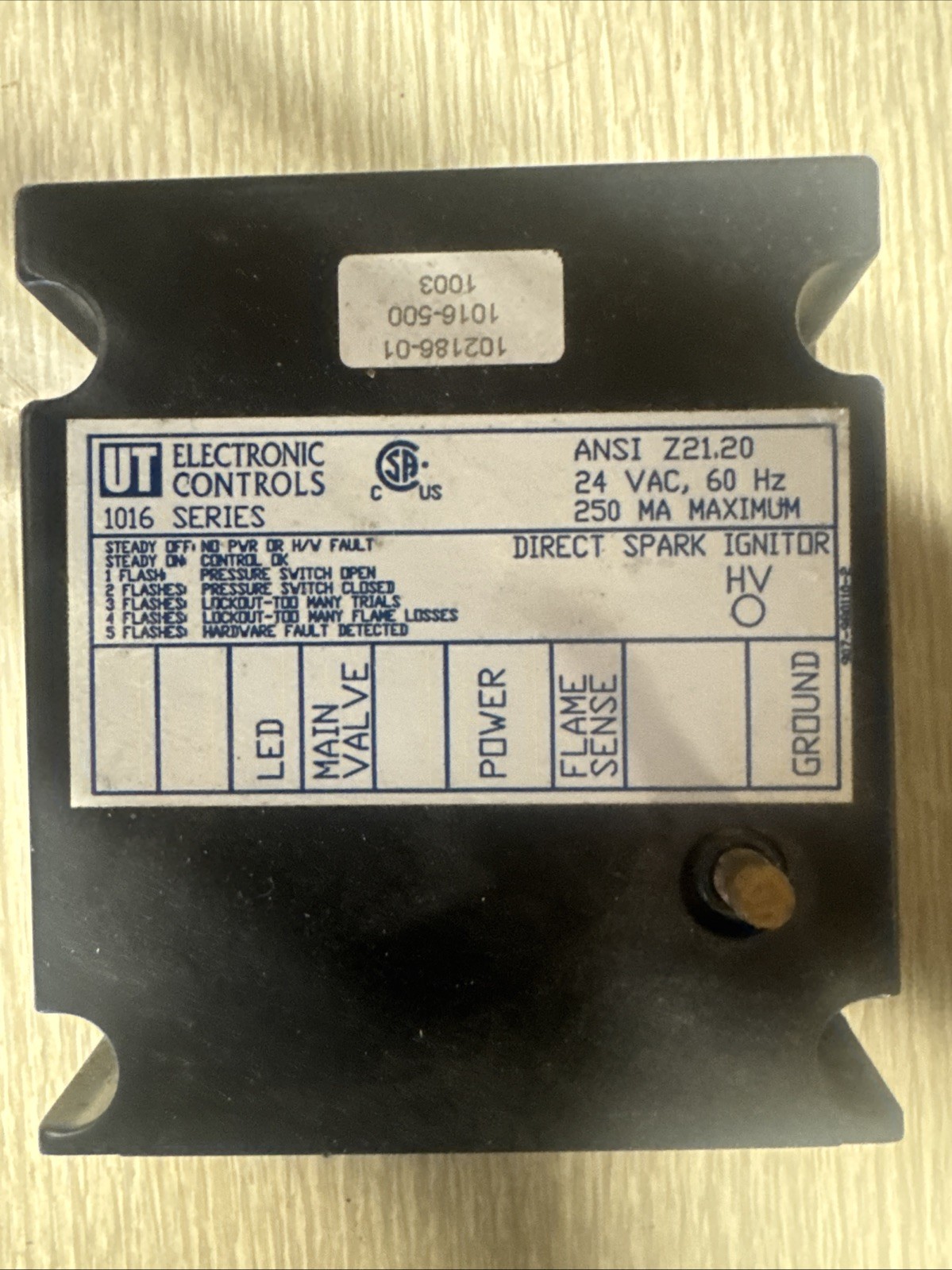Lennox 49W66 Spark Ignition Control Board 102186-01
