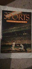 1954 FIRST ISSUE Sports Illustrated 1st Baseball Topps Card Insert & MAILER 